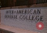 Standbild Inter-American Defense College Washington DC USA, 1974, aus Sekunde 7 historischem Filmmaterial Videoclip 65675032283