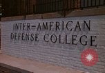 Standbild Inter-American Defense College Washington DC USA, 1974, aus Sekunde 9 historischem Filmmaterial Videoclip 65675032283