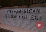 Standbild Inter-American Defense College Washington DC USA, 1974, aus Sekunde 11 historischem Filmmaterial Videoclip 65675032283