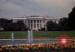 Standbild White House in Washington DC Washington DC USA, 1974, aus Sekunde 25 historischem Filmmaterial Videoclip 65675032287