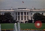 Standbild White House in Washington DC Washington DC USA, 1974, aus Sekunde 35 historischem Filmmaterial Videoclip 65675032287