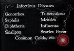 Image of way the disease spreads through US map United States USA, 1922, second 1 stock footage video 65675032294