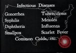Image of way the disease spreads through US map United States USA, 1922, second 14 stock footage video 65675032294