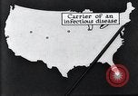Image of way the disease spreads through US map United States USA, 1922, second 26 stock footage video 65675032294