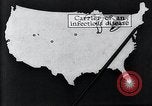 Image of way the disease spreads through US map United States USA, 1922, second 30 stock footage video 65675032294