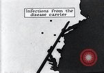 Image of way the disease spreads through US map United States USA, 1922, second 40 stock footage video 65675032294