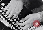 Image of hands performing various jobs late 1930s United States USA, 1937, second 14 stock footage video 65675032298
