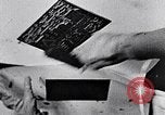 Standbild Kunst Arbeitstechniken New York City USA, 1937, aus Sekunde 5 historischem Filmmaterial Videoclip 65675032299
