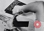Standbild Kunst Arbeitstechniken New York City USA, 1937, aus Sekunde 6 historischem Filmmaterial Videoclip 65675032299