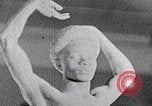 Image of Richmond Barthe sculpture of male and female dancing New York City USA, 1937, second 27 stock footage video 65675032303
