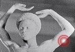 Image of Richmond Barthe sculpture of male and female dancing New York City USA, 1937, second 28 stock footage video 65675032303