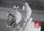 Image of Richmond Barthe sculpture of male and female dancing New York City USA, 1937, second 54 stock footage video 65675032303
