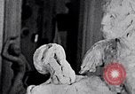 Image of Richmond Barthe designing sculpture New York City USA, 1937, second 4 stock footage video 65675032304