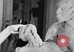 Image of Richmond Barthe designing sculpture New York City USA, 1937, second 6 stock footage video 65675032304