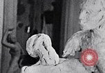 Image of Richmond Barthe designing sculpture New York City USA, 1937, second 8 stock footage video 65675032304