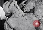 Image of Richmond Barthe designing sculpture New York City USA, 1937, second 18 stock footage video 65675032304