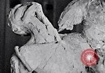 Image of Richmond Barthe designing sculpture New York City USA, 1937, second 24 stock footage video 65675032304