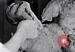 Image of Richmond Barthe designing sculpture New York City USA, 1937, second 31 stock footage video 65675032304