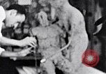 Image of Richmond Barthe designing sculpture New York City USA, 1937, second 33 stock footage video 65675032304