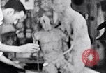 Image of Richmond Barthe designing sculpture New York City USA, 1937, second 34 stock footage video 65675032304