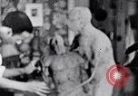 Image of Richmond Barthe designing sculpture New York City USA, 1937, second 39 stock footage video 65675032304