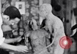 Image of Richmond Barthe designing sculpture New York City USA, 1937, second 41 stock footage video 65675032304