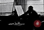 Image of Painter Aaron Douglas New York City USA, 1937, second 1 stock footage video 65675032305