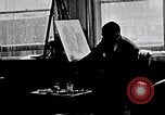 Image of Painter Aaron Douglas New York City USA, 1937, second 3 stock footage video 65675032305