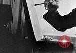 Image of Painter Aaron Douglas New York City USA, 1937, second 16 stock footage video 65675032305