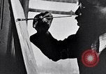 Image of Painter Aaron Douglas New York City USA, 1937, second 18 stock footage video 65675032305