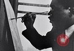 Image of Painter Aaron Douglas New York City USA, 1937, second 23 stock footage video 65675032305