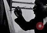 Image of Painter Aaron Douglas New York City USA, 1937, second 30 stock footage video 65675032305