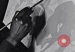 Image of Painter Aaron Douglas New York City USA, 1937, second 35 stock footage video 65675032305