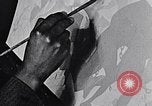 Image of Painter Aaron Douglas New York City USA, 1937, second 36 stock footage video 65675032305