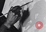 Image of Painter Aaron Douglas New York City USA, 1937, second 37 stock footage video 65675032305