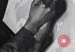 Image of Painter Aaron Douglas New York City USA, 1937, second 40 stock footage video 65675032305