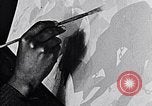 Image of Painter Aaron Douglas New York City USA, 1937, second 43 stock footage video 65675032305