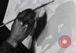 Image of Painter Aaron Douglas New York City USA, 1937, second 44 stock footage video 65675032305