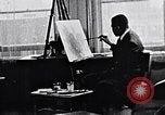 Image of Painter Aaron Douglas New York City USA, 1937, second 49 stock footage video 65675032305