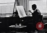 Image of Painter Aaron Douglas New York City USA, 1937, second 50 stock footage video 65675032305