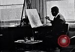 Image of Painter Aaron Douglas New York City USA, 1937, second 54 stock footage video 65675032305