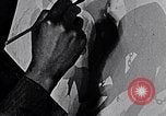 Image of Painter Aaron Douglas New York City USA, 1937, second 56 stock footage video 65675032305