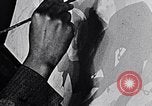 Image of Painter Aaron Douglas New York City USA, 1937, second 57 stock footage video 65675032305