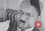Image of Painter Aaron Douglas New York City USA, 1937, second 60 stock footage video 65675032305