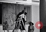 Image of Aaron Douglas and large painting New York City USA, 1937, second 14 stock footage video 65675032306