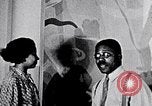 Image of Aaron Douglas and large painting New York City USA, 1937, second 20 stock footage video 65675032306