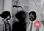 Image of Aaron Douglas and large painting New York City USA, 1937, second 21 stock footage video 65675032306