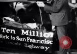 Image of ten millionth Model T Ford Highland Park Michigan USA, 1924, second 13 stock footage video 65675032318