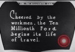 Image of ten millionth Model T Ford Highland Park Michigan USA, 1924, second 48 stock footage video 65675032318