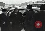 Image of Romanian delegation in Moscow Moscow Russia Soviet Union, 1948, second 20 stock footage video 65675032337